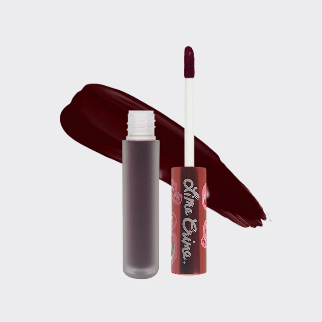 Lime Crime Velvetines Liquid Matte Lipstick Bloodmoon Details | Trendz City