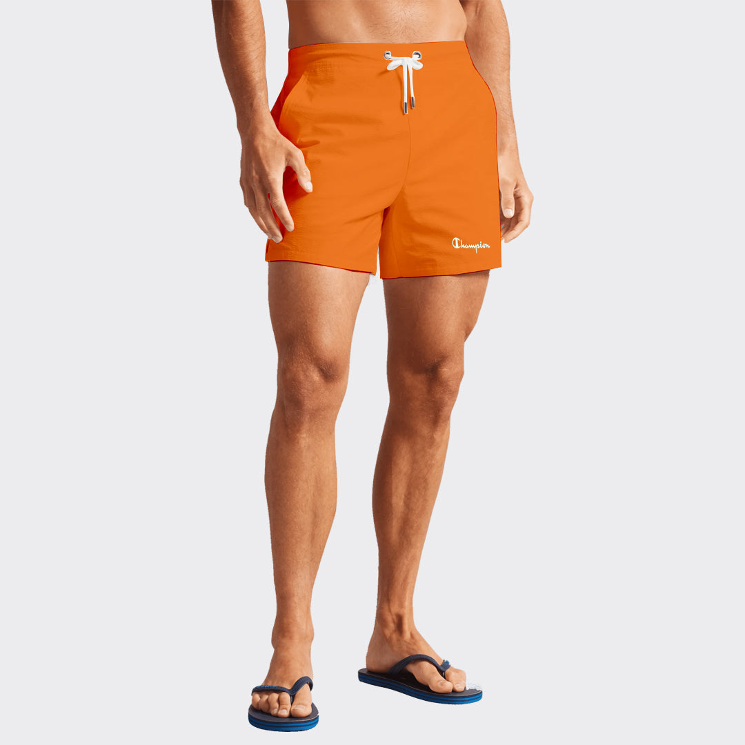 Men's Swimming Shorts Cadmium Orange | Trendz City