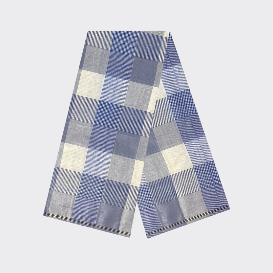 Multicolor Small Check Cotton Lungi | Trendz City