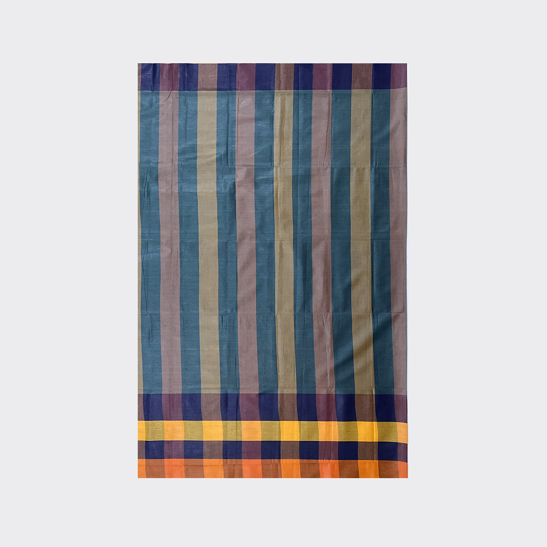 Multicolor Striped Cotton Lungi Details | Trendz City