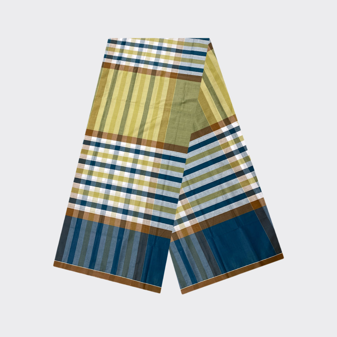 Multicolor Striped Cotton Lungi | Trendz City