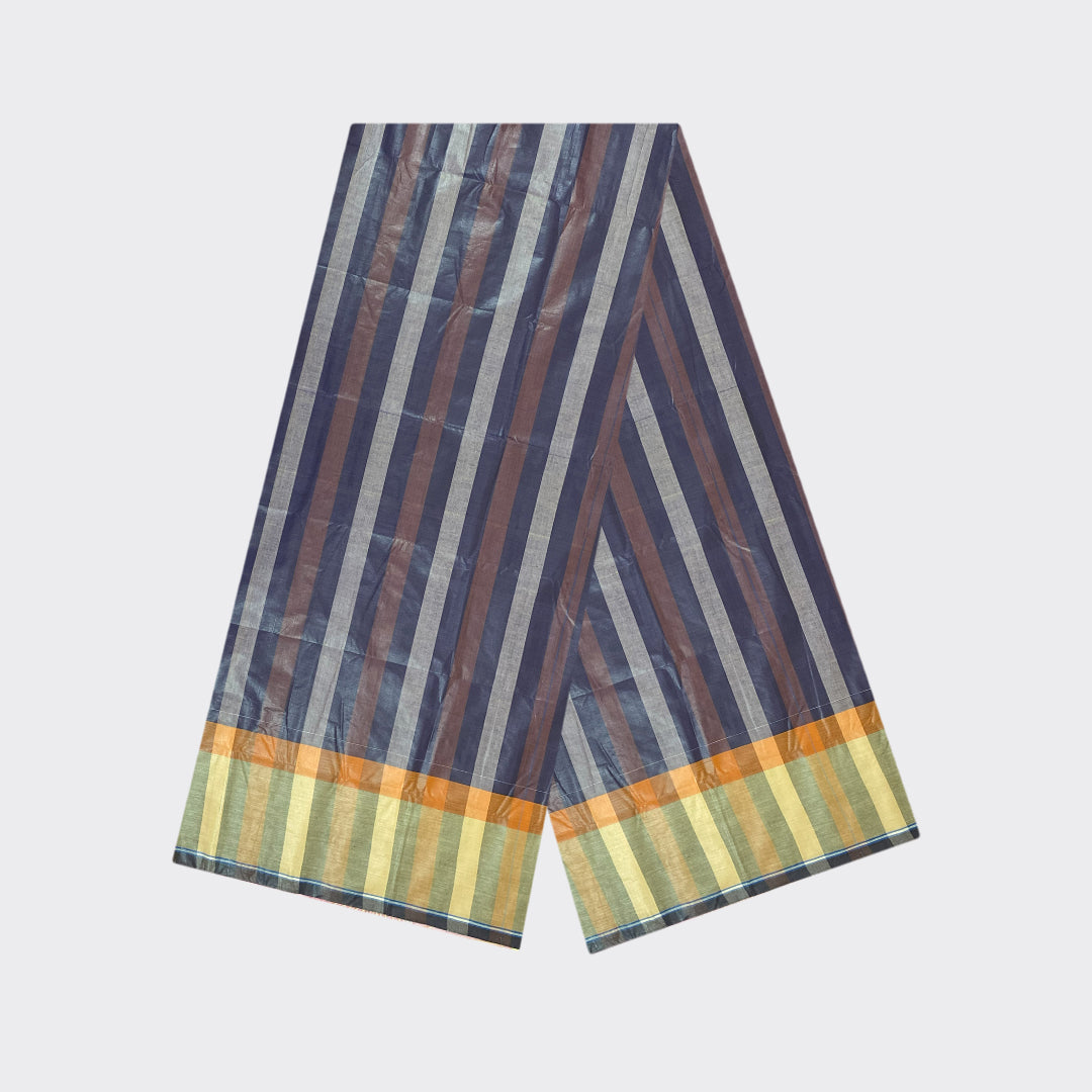 Multicolor Striped Cotton Lungi | Trendz City