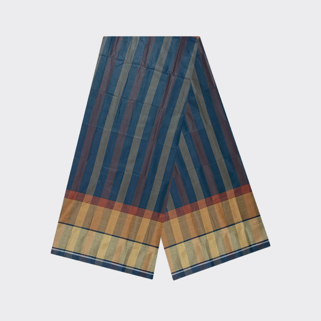 Multicolor Striped Cotton Lungi | Trendz City