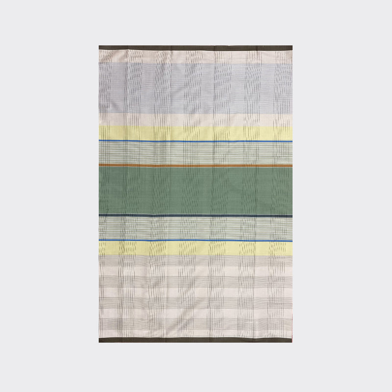 Pinkish Green Cotton Lungi Details | Trendz City