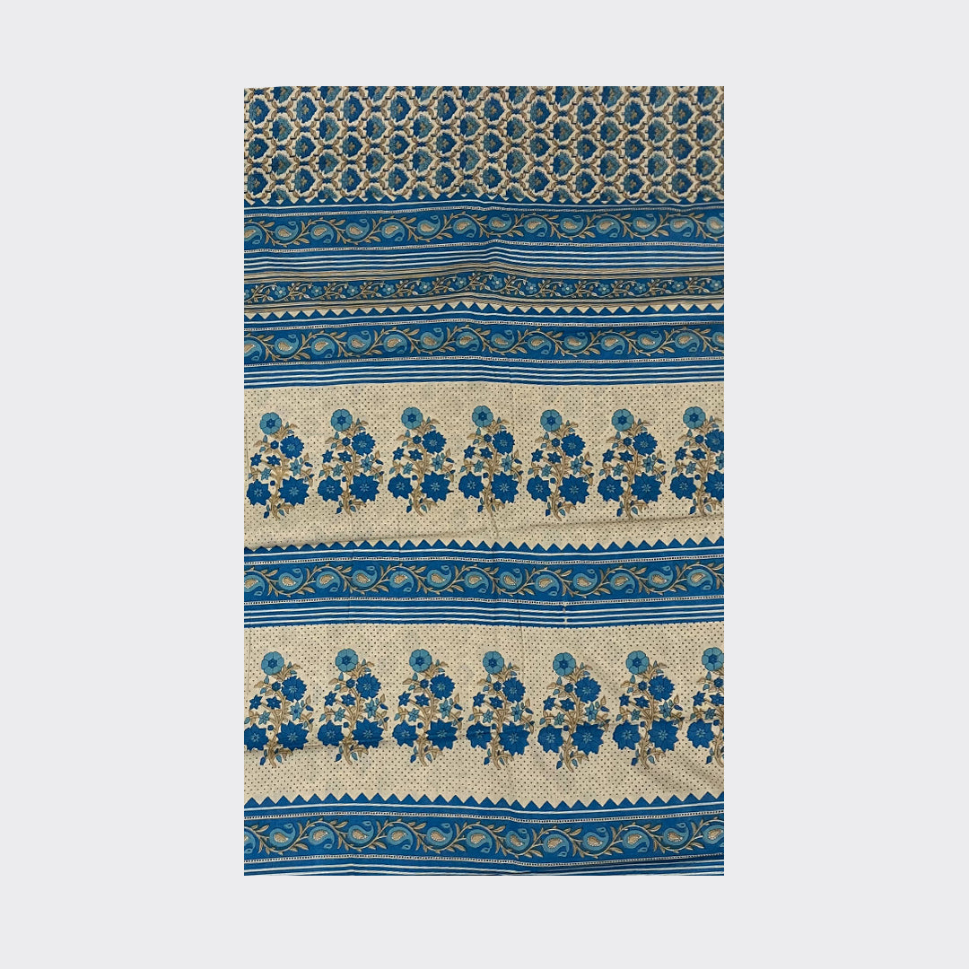 Printed Cotton Saree Details | Trendz City