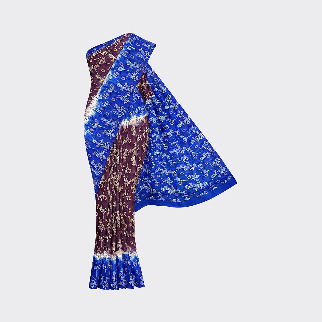 Printed Soft Silk Saree | Trendz City