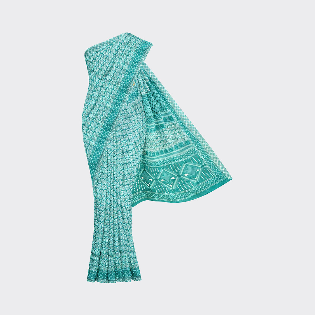 Sea Soft Silk Saree | Trendz City