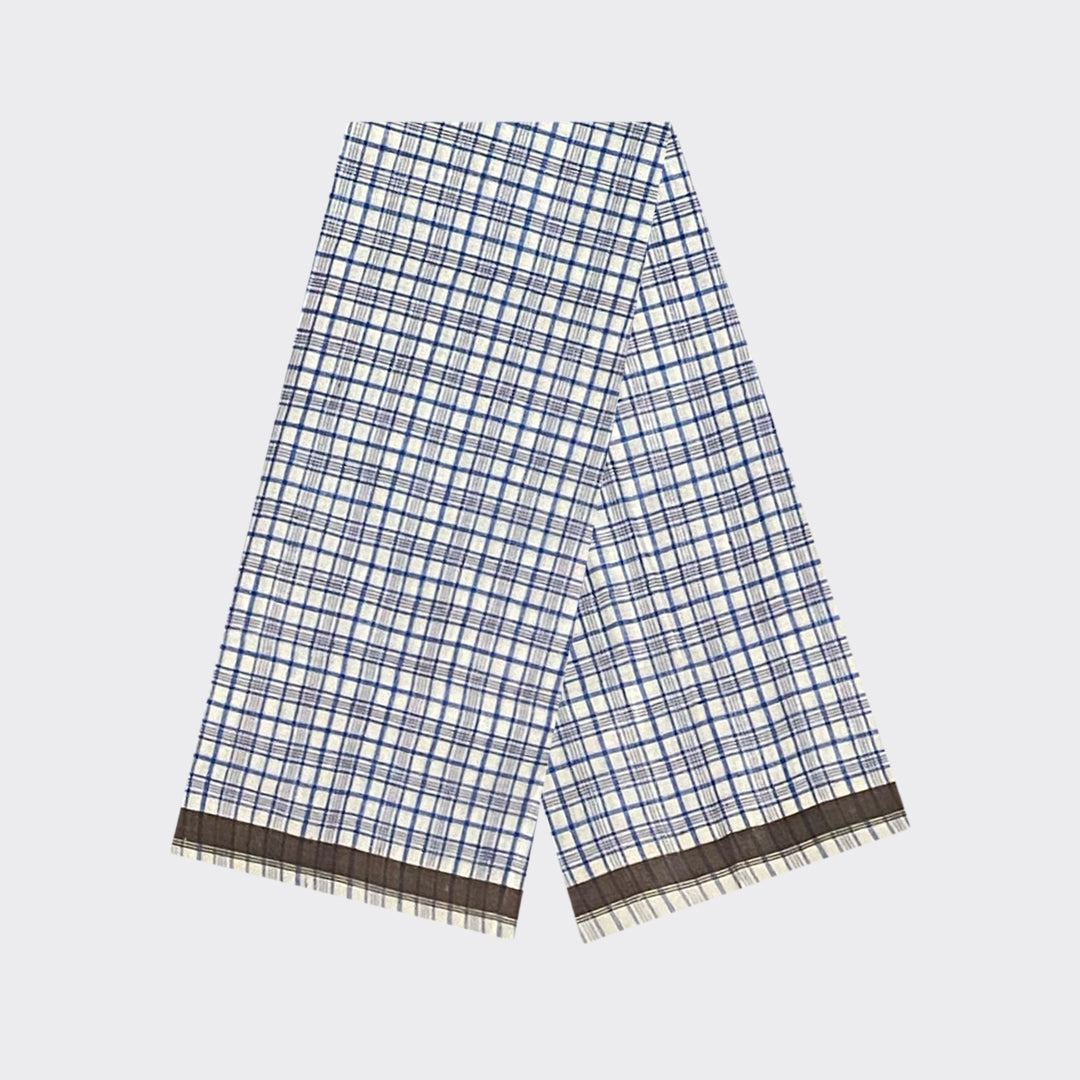 Small Check Cotton Lungi | Trendz City
