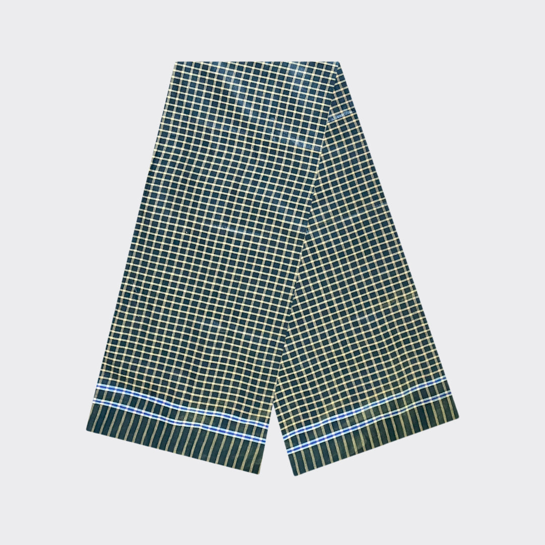Small Check Cotton Lungi | Trendz City