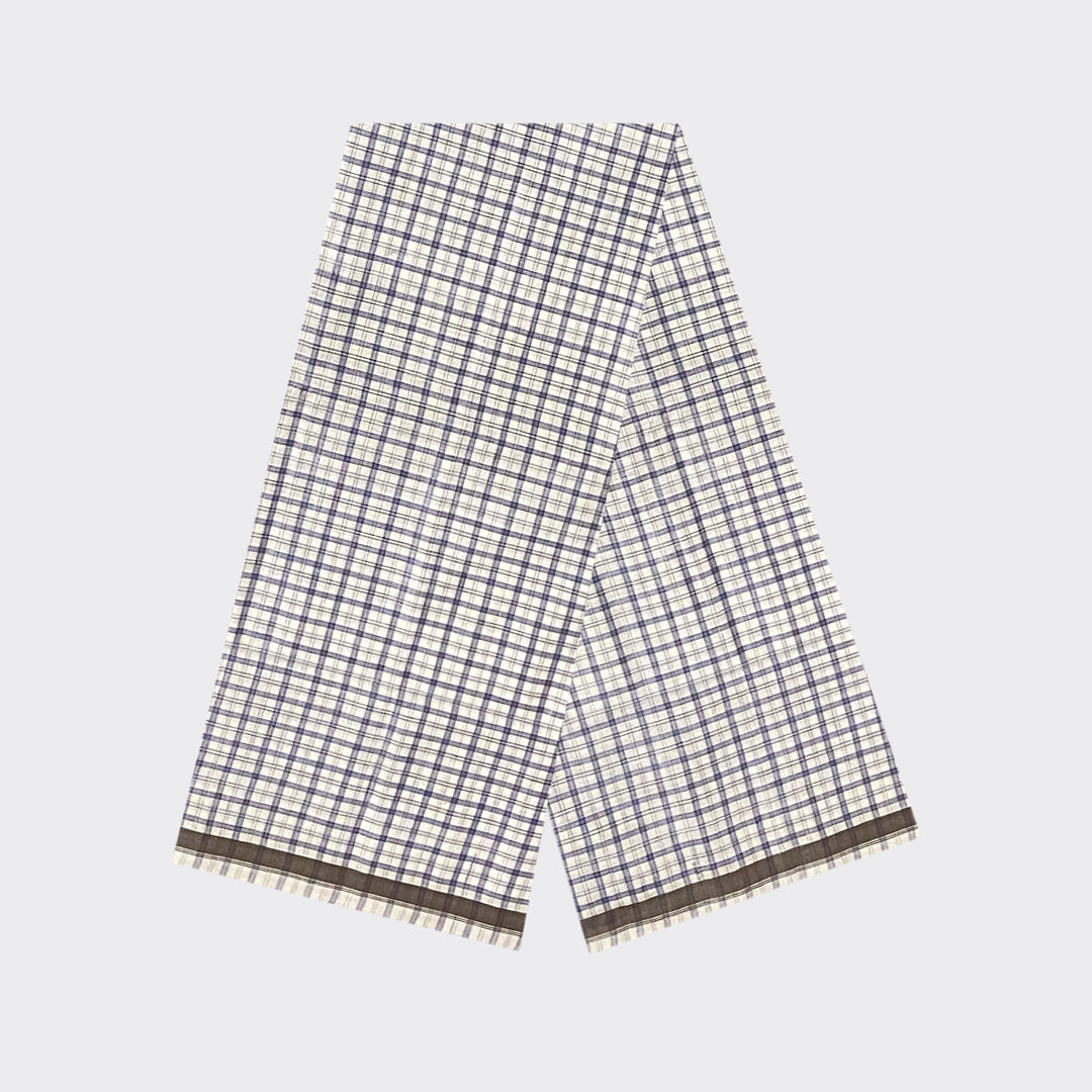 Small Check Cotton Lungi | Trendz City