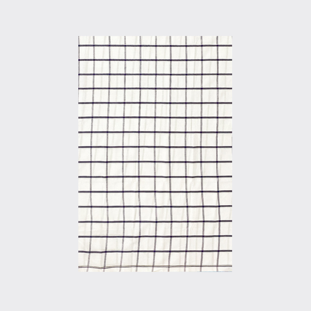 White Check Cotton Lungi Details | Trendz City