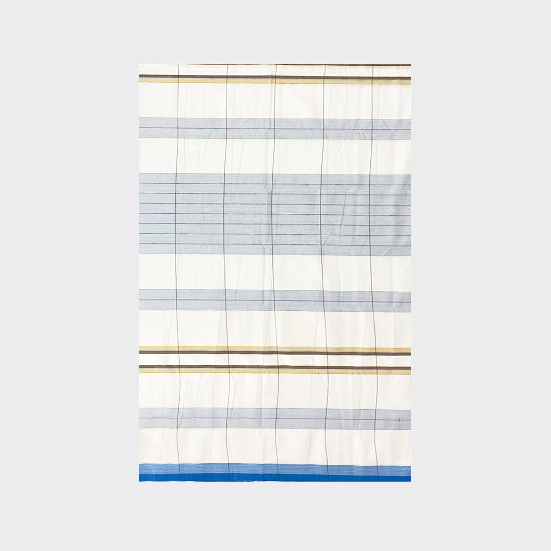 White Check Cotton Lungi Details | Trendz City