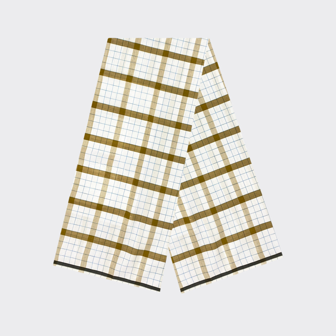White Cotton Lungi | Trendz City