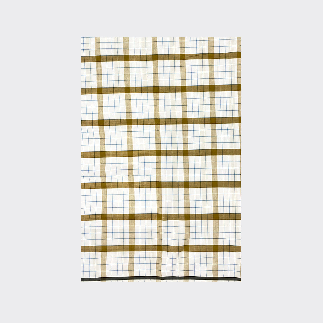 White Cotton Lungi Details | Trendz City