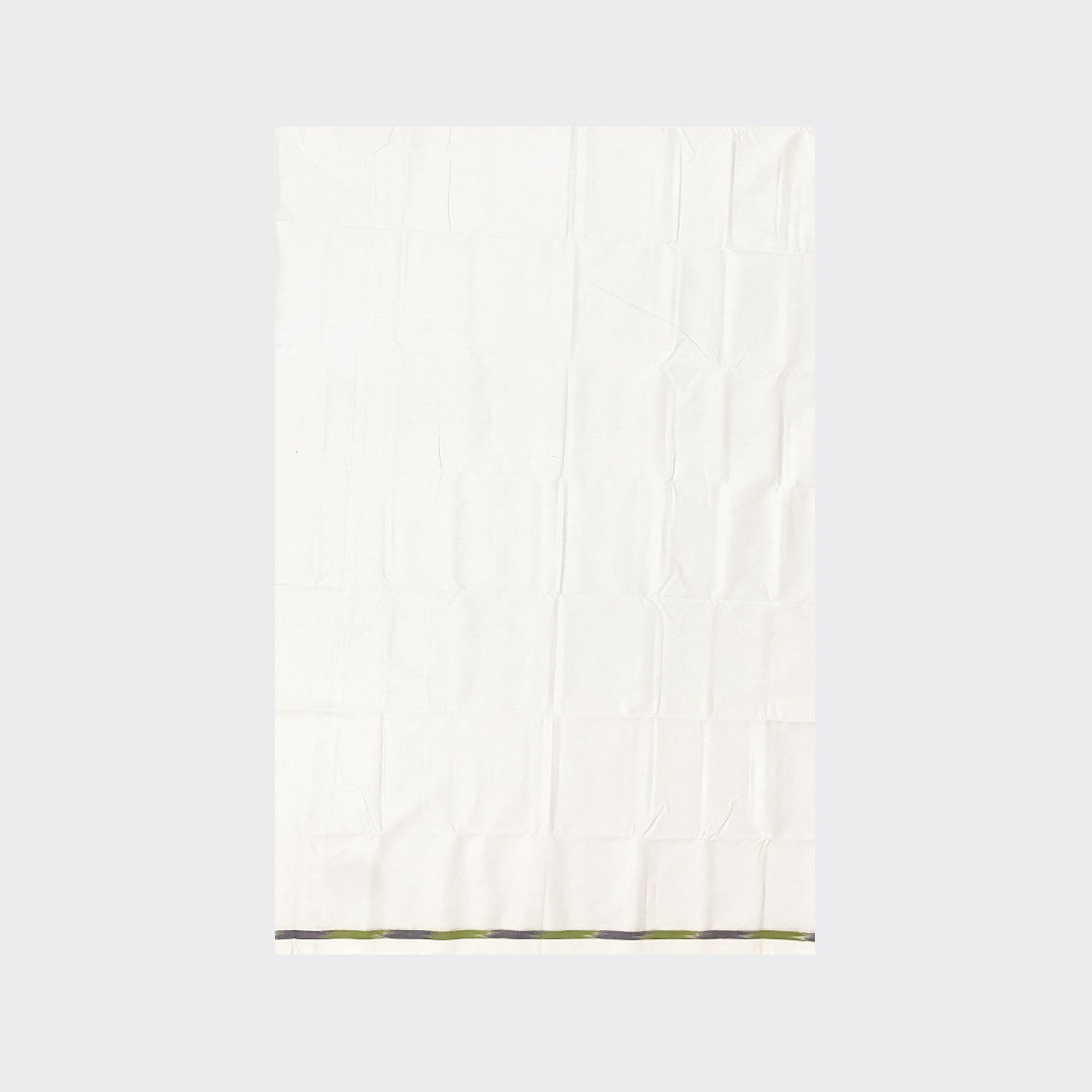 White Cotton Lungi Details | Trendz City