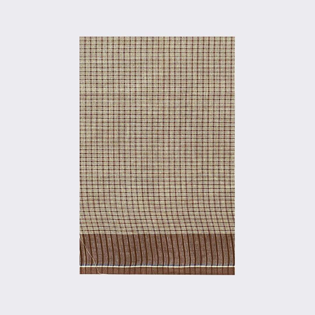 Cafe Noir Small Check Cotton Lungi Details | Trendz City