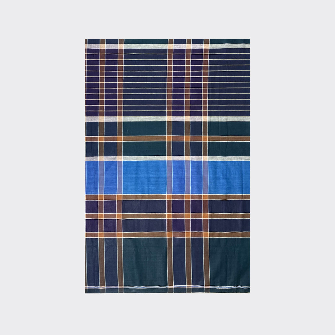 Cloud Burst Check Cotton Lungi Details | Trendz City