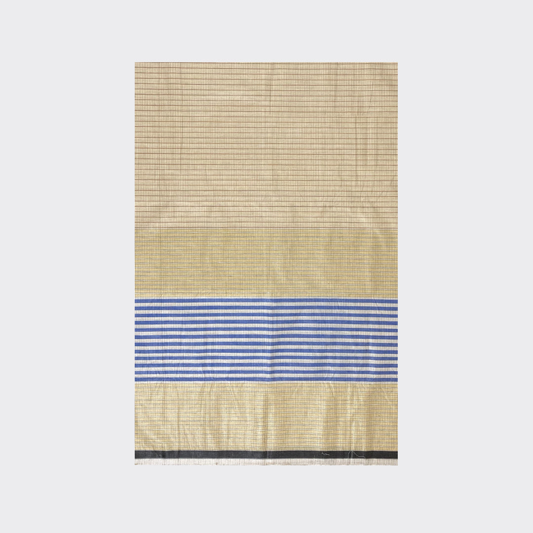 Coral Reef Small Check Cotton Lungi Details | Trendz City