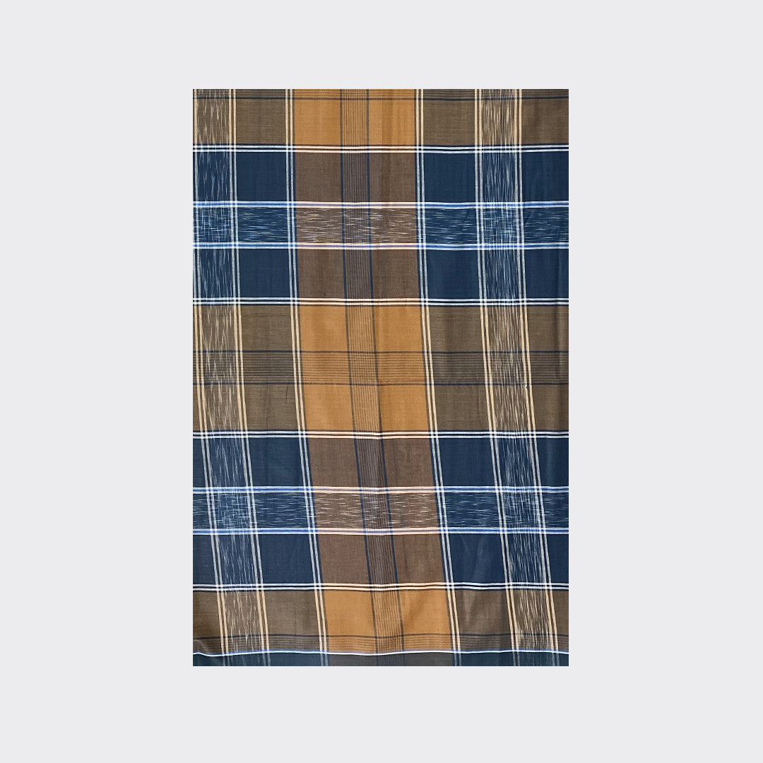 Driftwood Check Cotton Lungi Details | Trendz City
