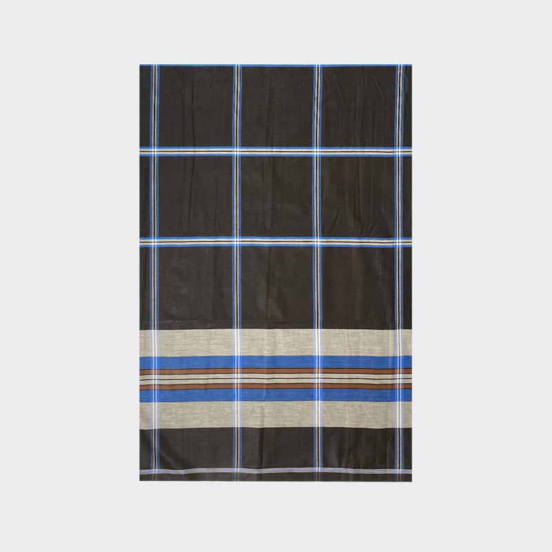 Dune Check Cotton Lungi Details | Trendz City