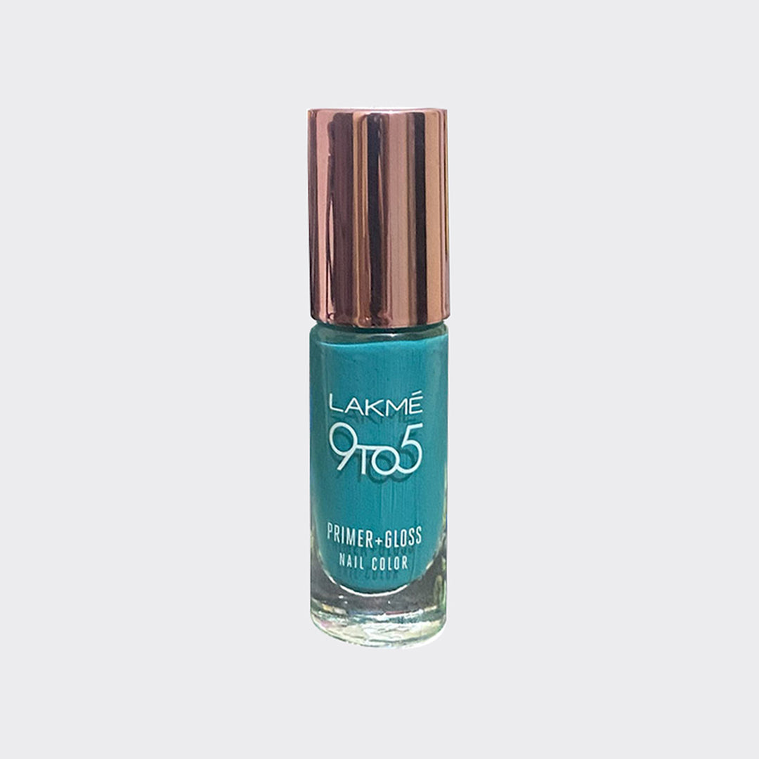 Lakme 9 to 5 Nail Polish Teal Deal | Trendz City