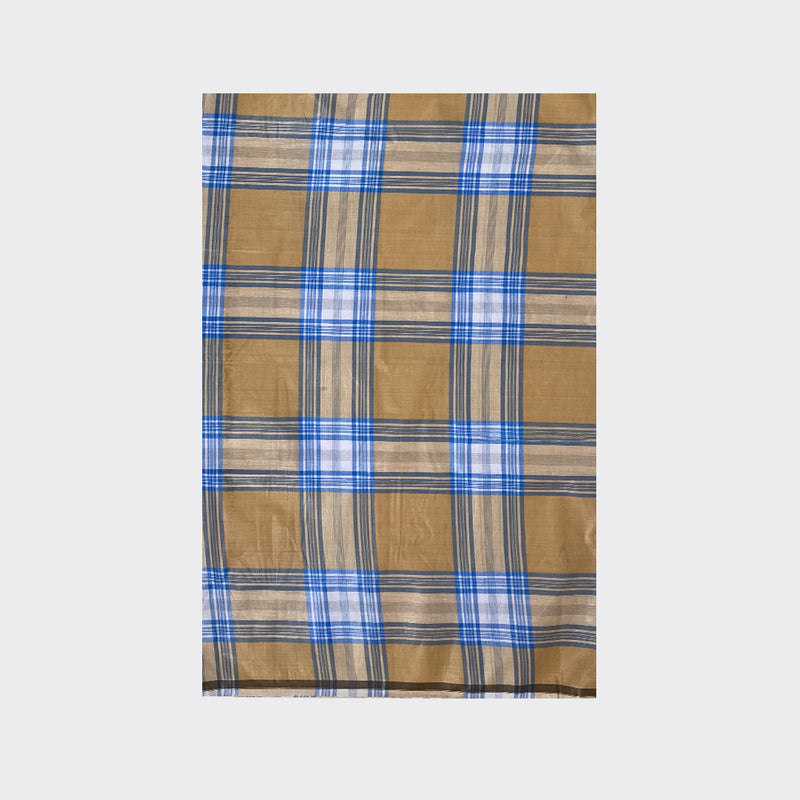 Limed Oak Check Cotton Lungi Details | Trendz City