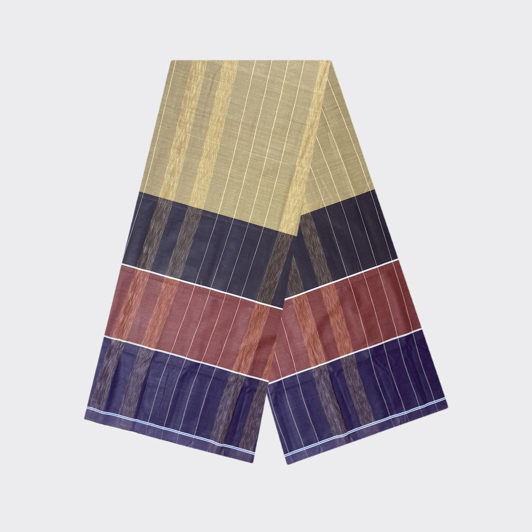 Multicolor Striped Cotton Lungi | Trendz City