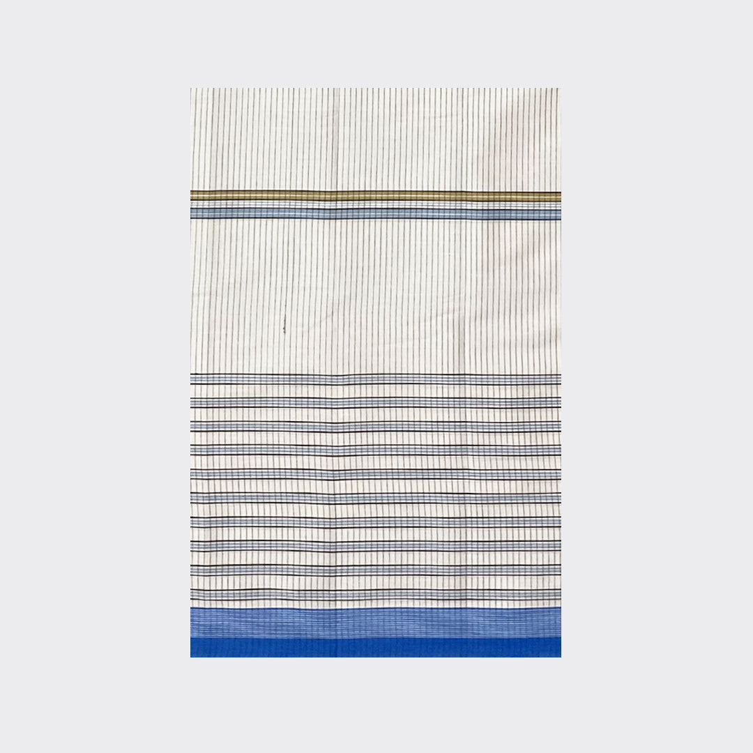 Multicolor White Check Cotton Lungi Details | Trendz City