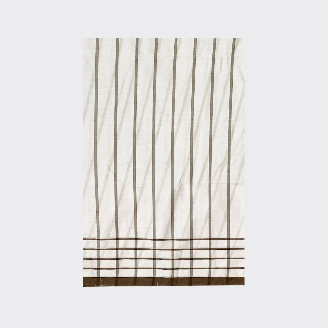 Multicolor White Check Cotton Lungi Details | Trendz City