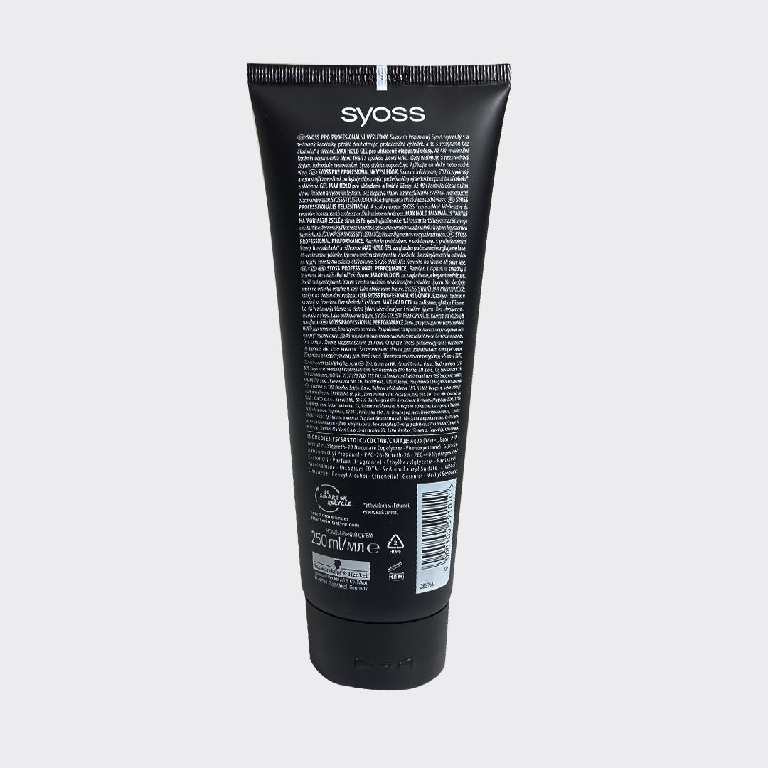 Syoss Max Hold Hair Gel