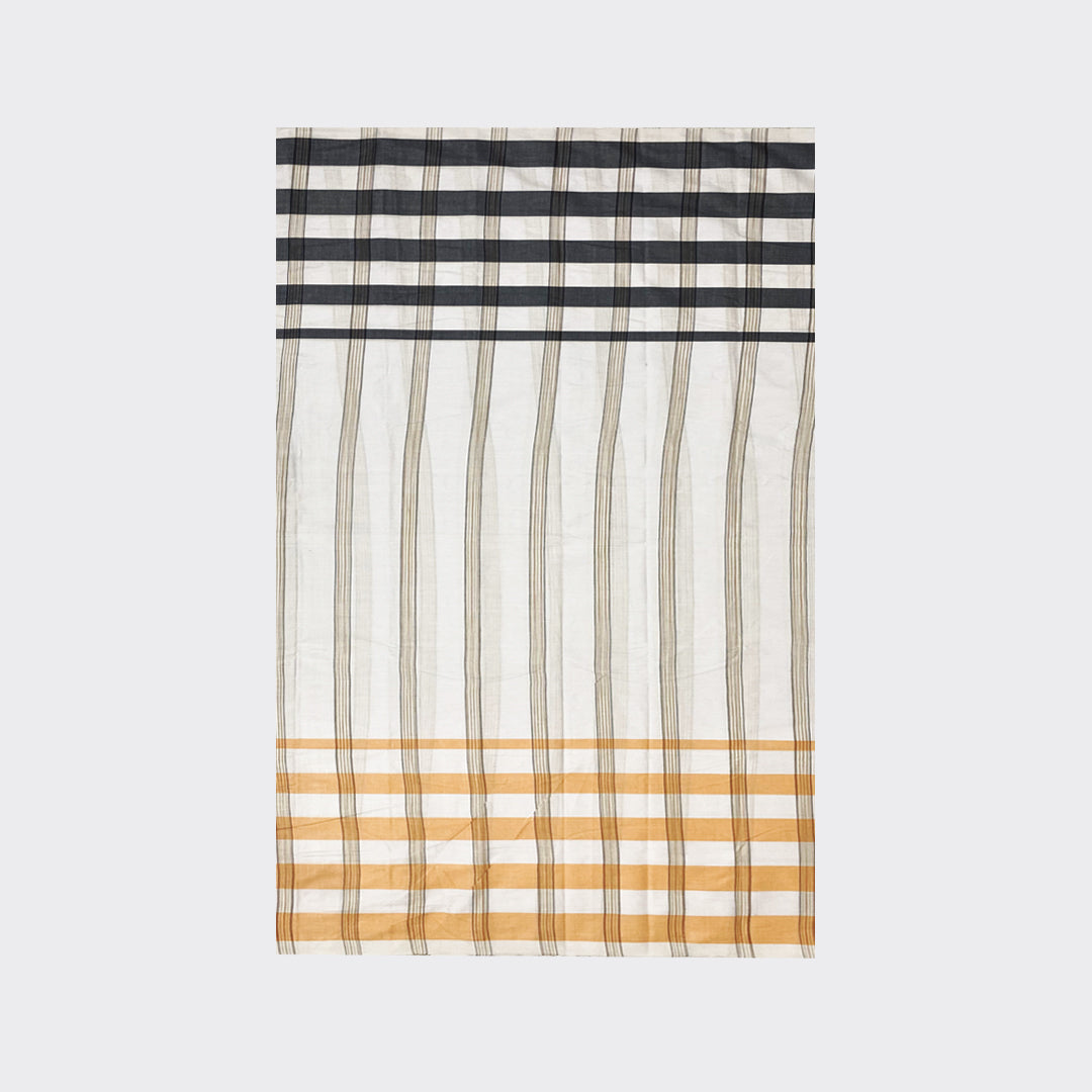 Two Color Border Cotton Lungi Details | Trendz City