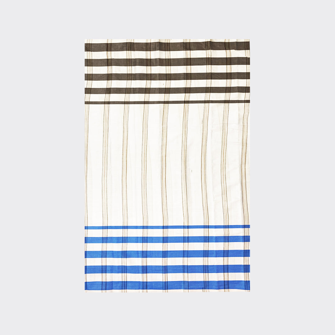Two Color Border Cotton Lungi Details | Trendz City