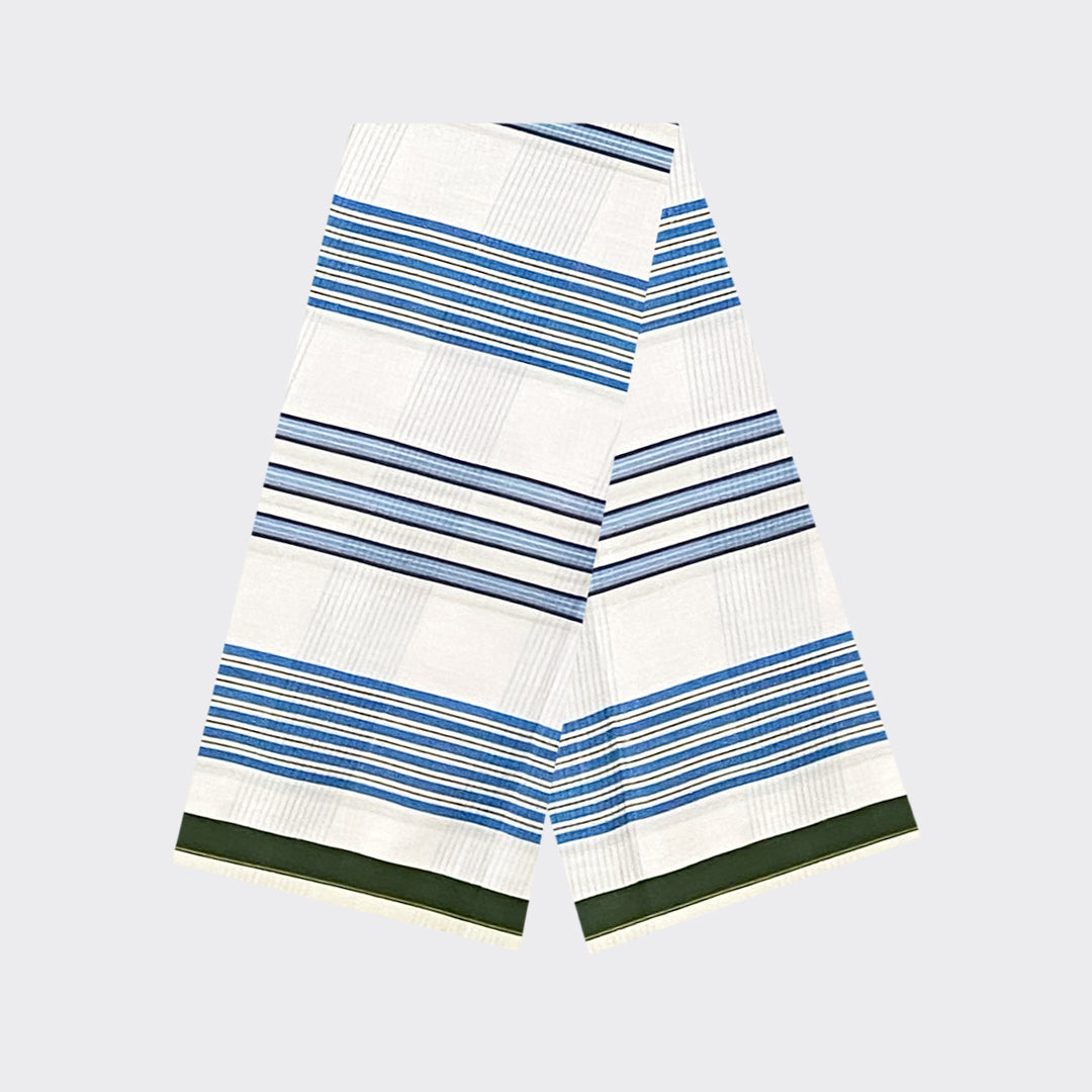 White Check Cotton Lungi | Trendz City