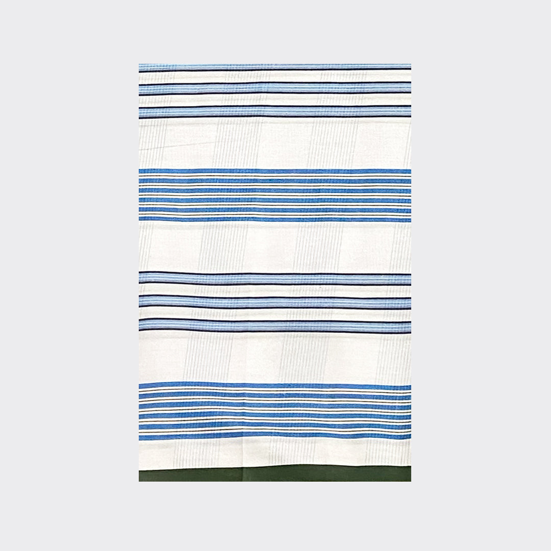 White Check Cotton Lungi Details | Trendz City