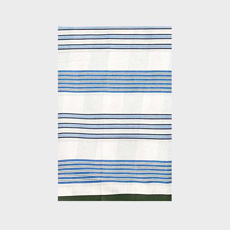 White Check Cotton Lungi Details | Trendz City