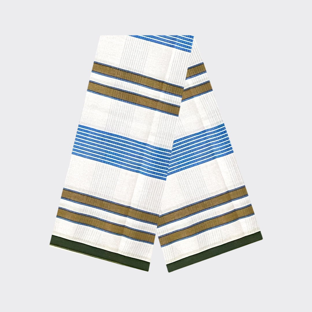 White Check Cotton Lungi | Trendz City