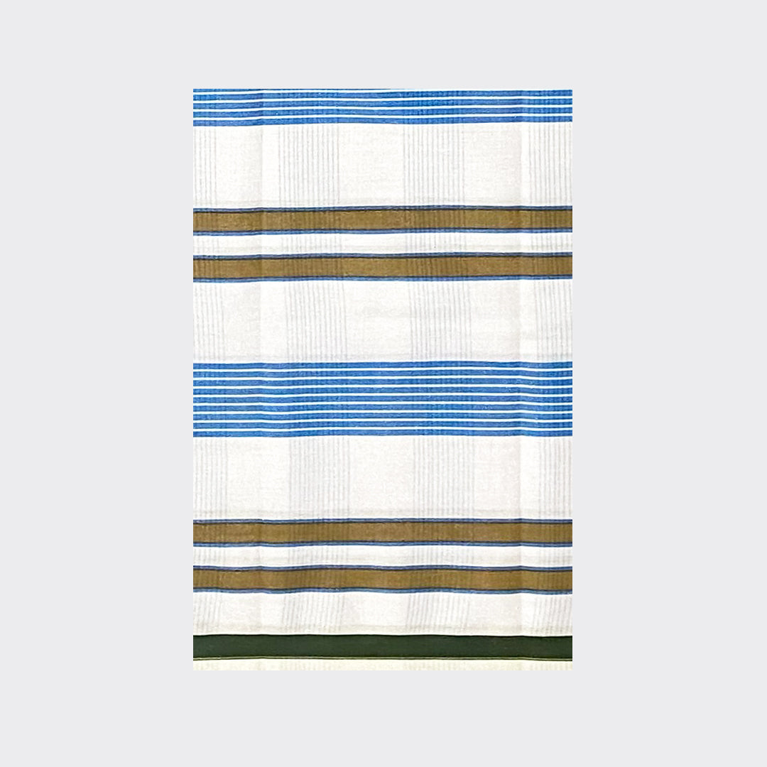 White Check Cotton Lungi Details | Trendz City
