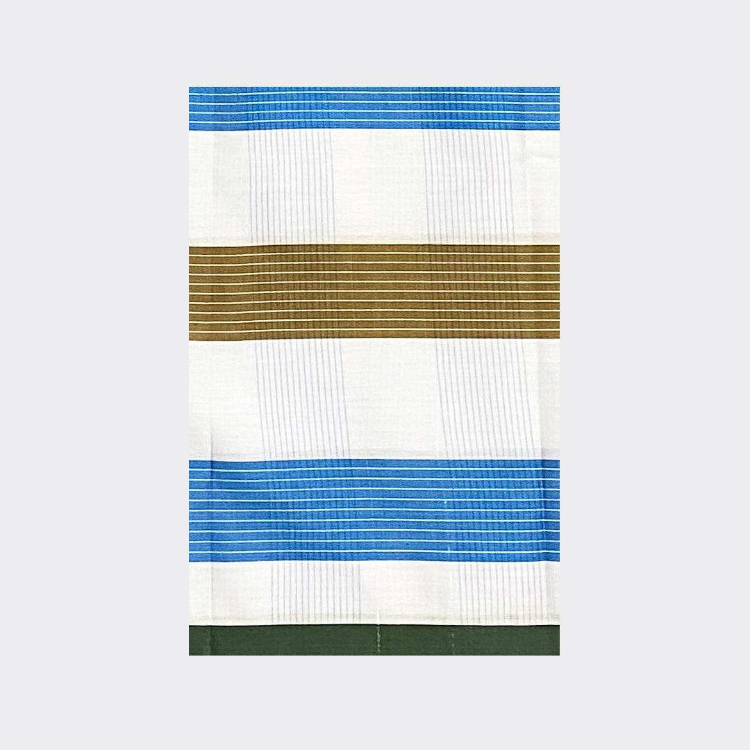 White Check Cotton Lungi Details | Trendz City
