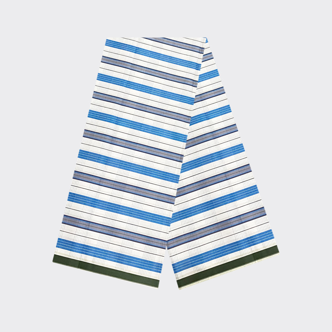 White Check Cotton Lungi | Trendz City