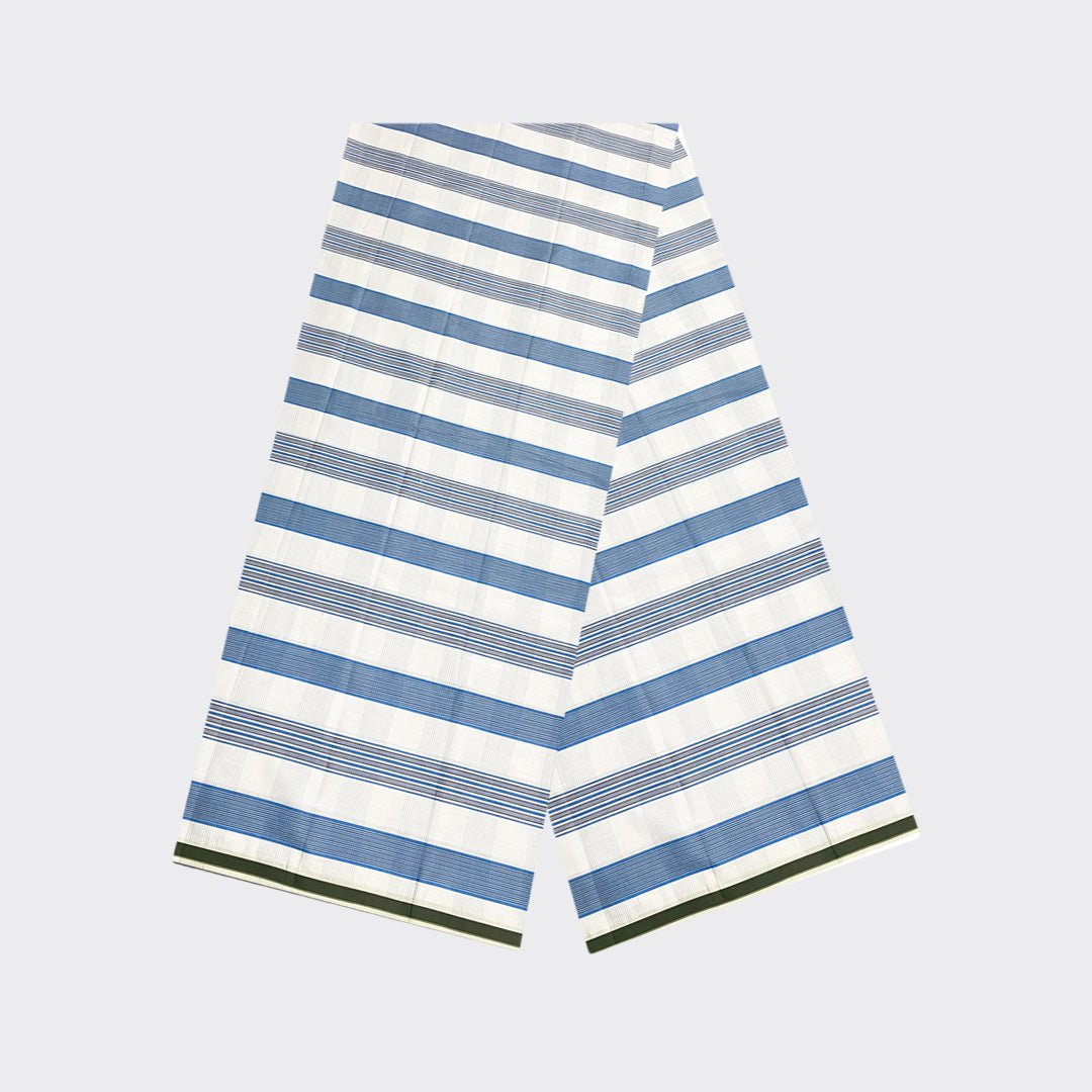 White Check Cotton Lungi | Trendz City