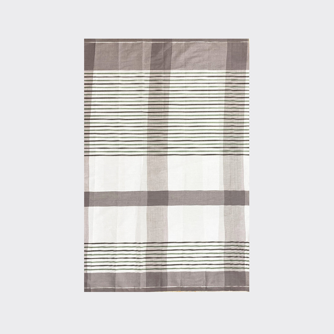 White Check Cotton Lungi Details | Trendz City