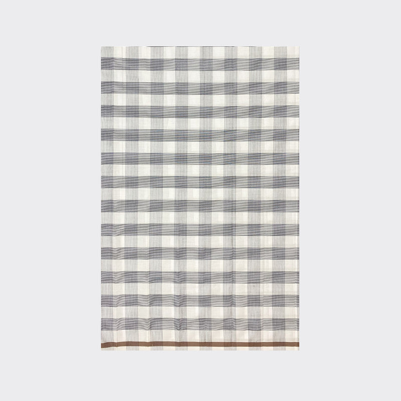White Check Cotton Lungi Details | Trendz City