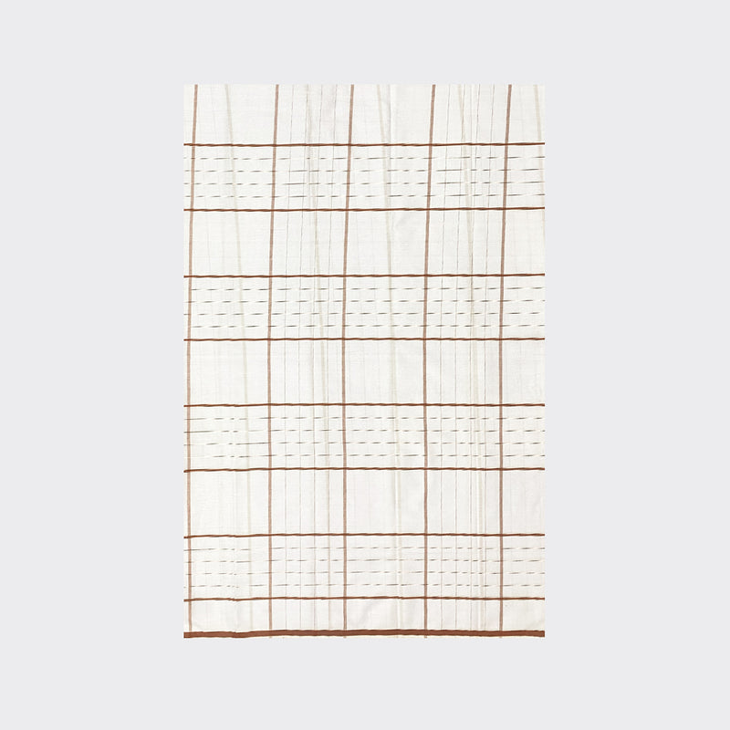 White Striped Cotton Lungi Details | Trendz City