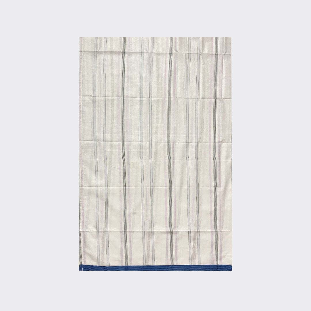 White Black Striped Cotton Lungi Design | Trendz City