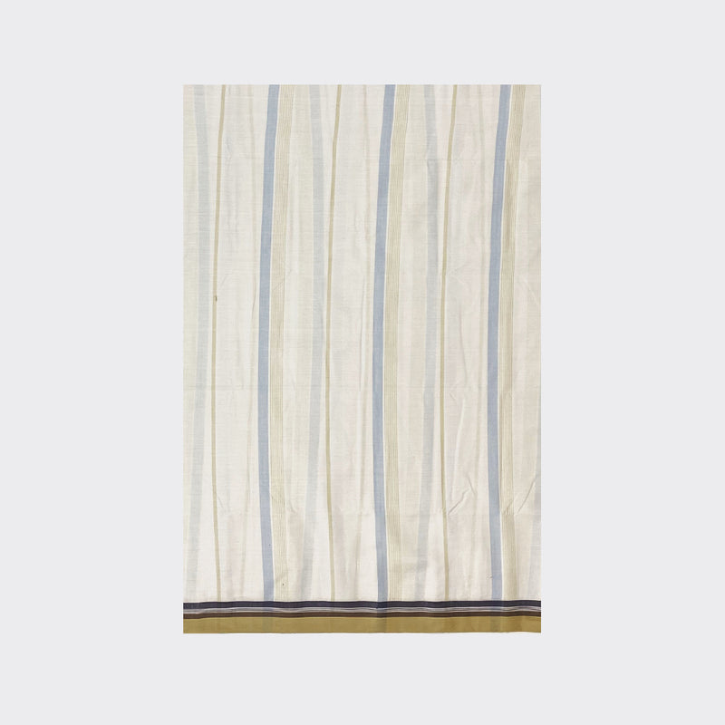 White Striped Cotton Lungi Details | Trendz City